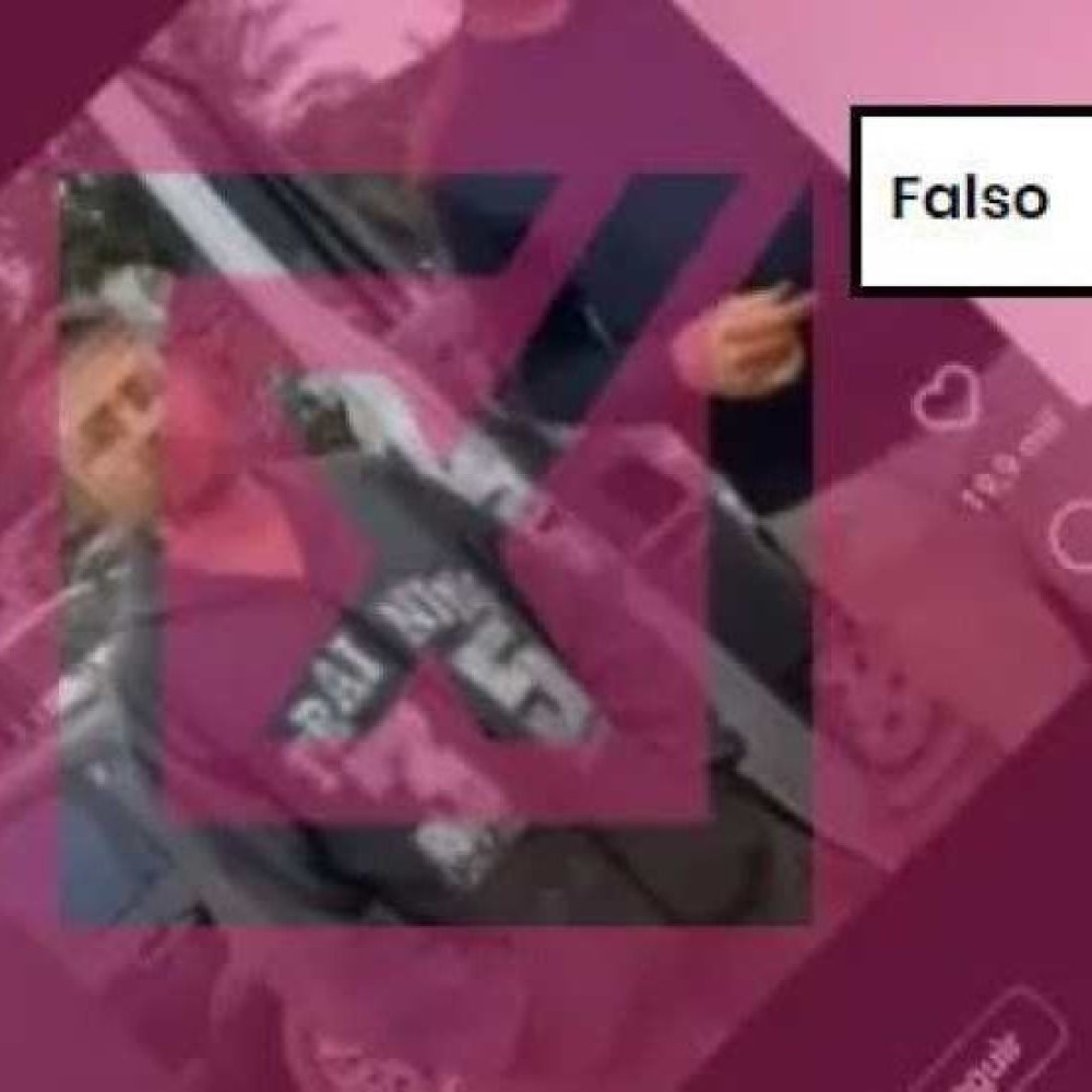 Instagram marca que vídeo de Flávio sobre Datafolha é fake news