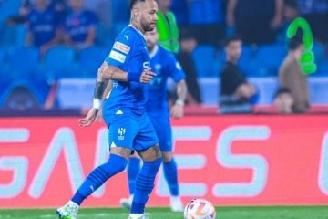 Embalado com as vitórias pela Seleção, Neymar "brindou" o Al-Hilal com quatro gols pelo Sauditão -  (crédito: Al-Hilal/Divulgação)