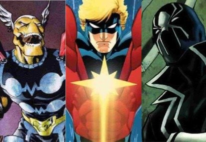 Existem inúmeros heróis e vilões no universo da Marvel e muitos deles são pouco conhecidos pelo público geral. Pensando nesse tópico, fizemos uma lista com 20 personagens da Marvel que só quem acompanha e é fã mesmo já ouviu falar e conhece sua história. Quantos você conhece?! -  (crédito: Montagem Flipar)