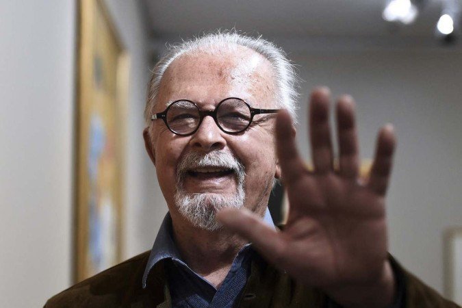 Botero nasceu em 1932 na cidade de Medellín, na Colômbia. Desde muito cedo, ele mostrava o talento e o dom da pintura
- (crédito: BORIS HORVAT / AFP) Botero nasceu em 1932 na cidade de Medellín, na Colômbia. Desde muito cedo, ele mostrava o talento e o dom da pintura
- (crédito: BORIS HORVAT / AFP)
