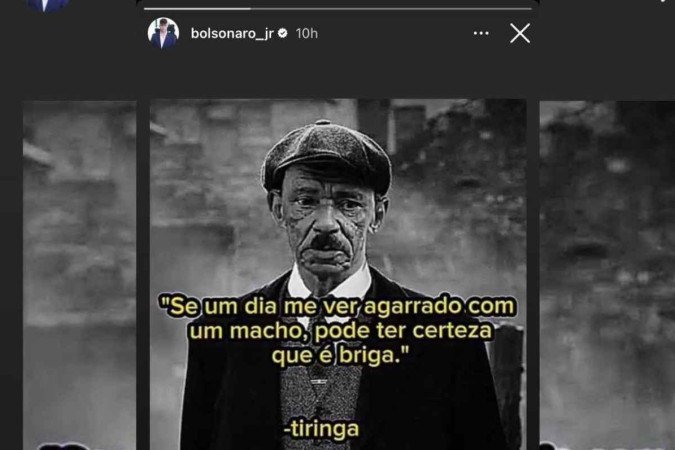 Jair Renan rebateu ex-assessor sobre suposto romance - (crédito: Reprodução/Instagram) Jair Renan rebateu ex-assessor sobre suposto romance - (crédito: Reprodução/Instagram)