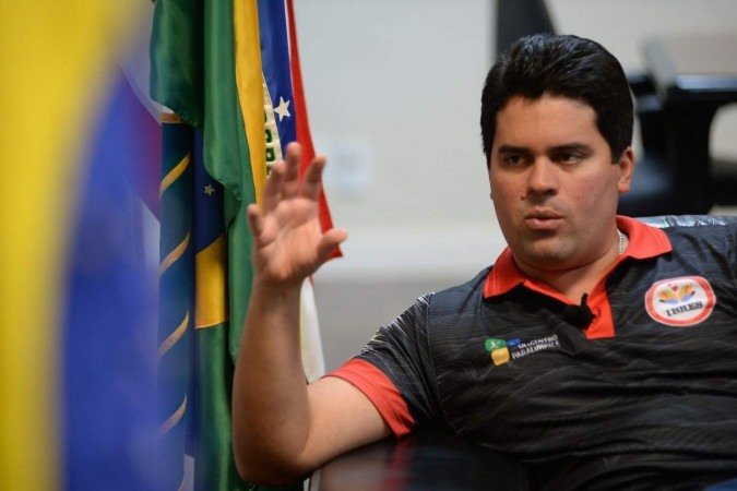 O ministro do Esporte, André Fufuca, nomeou nesta terça-feira (7/11), Antonio Paulo Vogel de Medeiros para o cargo de secretário executivo da pasta.  -  (crédito: Minervino Júnior/CB/D.A.Press)