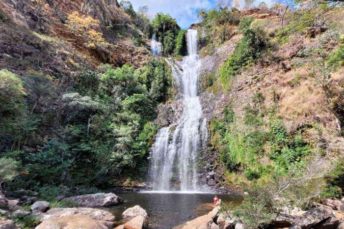 Mortes dão sinal de alerta no paraíso das cachoeiras, a Serra do Cipó - (crédito: EM Gerais) Mortes dão sinal de alerta no paraíso das cachoeiras, a Serra do Cipó - (crédito: EM Gerais)