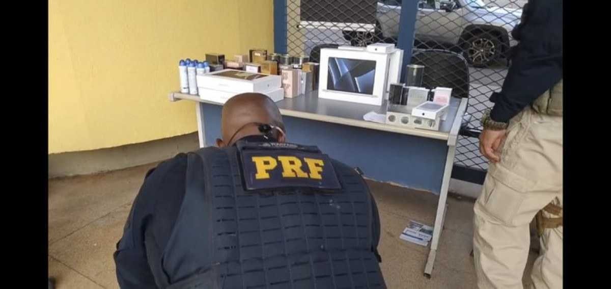 Polícia Rodoviária Federal apreende mais de R$ 130 mil em mercadorias 
