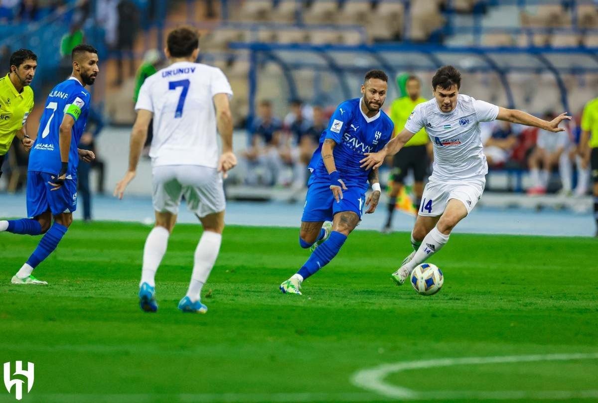 Com Neymar titular, Al-Hilal escapa de derrota na Champions da Ásia