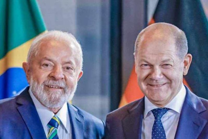 Lula encontra chanceler da Alemanha e fala sobre acordo entre Mercosul e UE