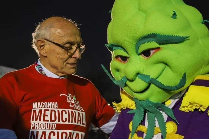 O deputado estadual de São Paulo tem usado as redes sociais para defender a regulamentação do plantio da cannabis no Brasil -  (crédito: Reprodução/Instagram)