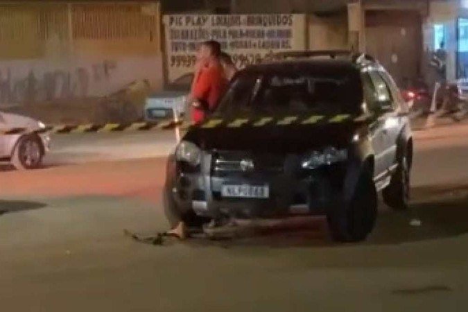 Autor foi preso em flagrante - (crédito: Material cedido ao Correio) Autor foi preso em flagrante - (crédito: Material cedido ao Correio)