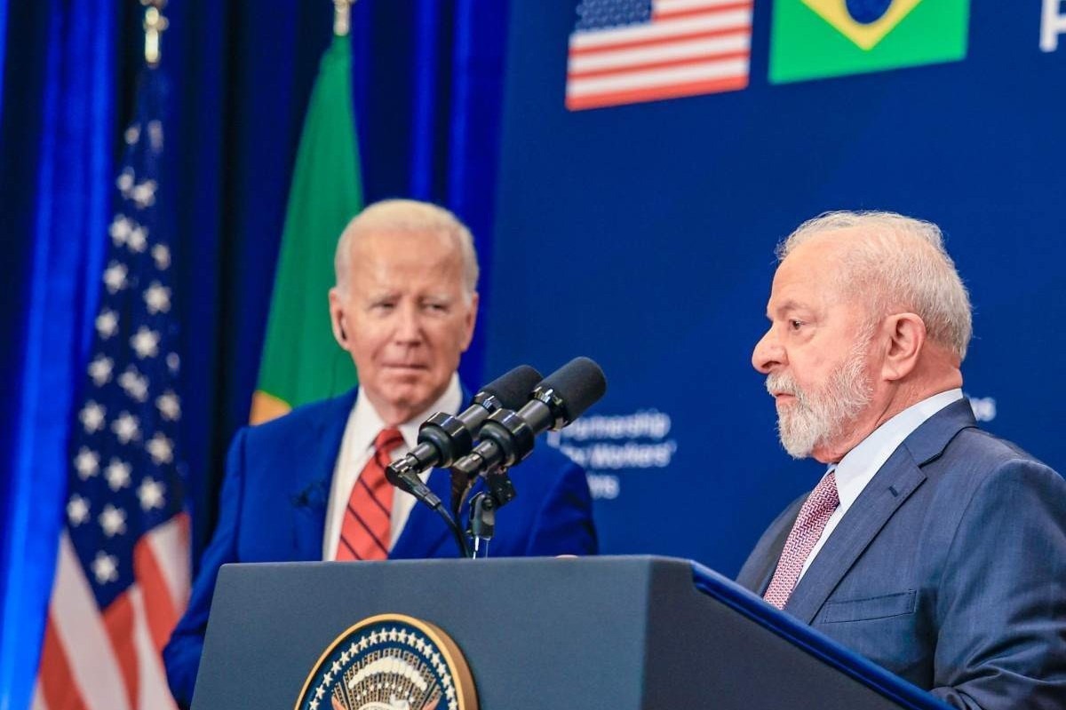 Lula e Biden firmam parceria por trabalho digno e pela democracia