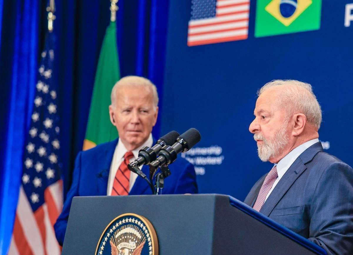 Lula e Biden firmam parceria por trabalho digno e pela democracia 