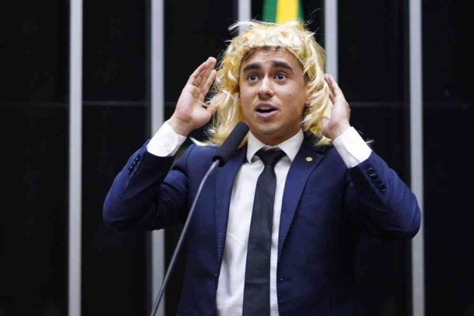 Justiça mineira aceita denúncia contra Nikolas Ferreira por transfobia - (crédito: Reprodução/TV Câmara) Justiça mineira aceita denúncia contra Nikolas Ferreira por transfobia - (crédito: Reprodução/TV Câmara)
