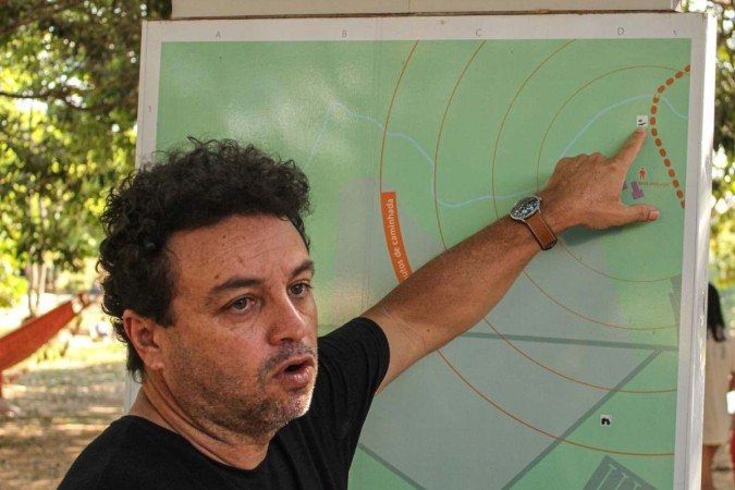 O historiador Wildson Vieira: havia pessoas aqui antes de JK