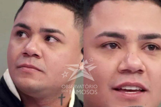 Felipe Araújo chora ao relatar diagnóstico de autismo no filho - (crédito: Globo/Reprodução) Felipe Araújo chora ao relatar diagnóstico de autismo no filho - (crédito: Globo/Reprodução)