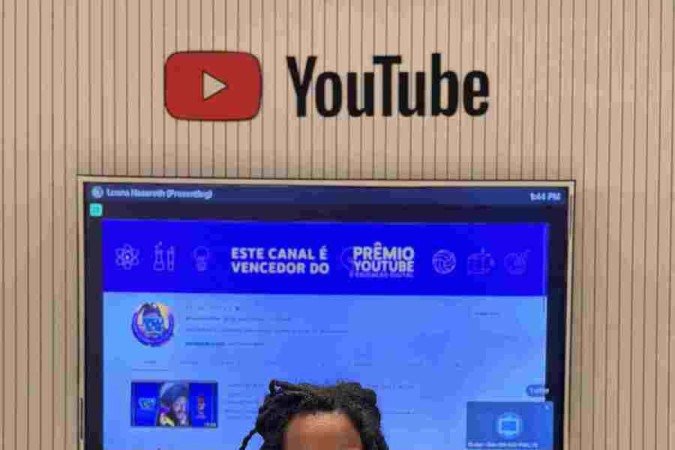  AfroRagga responsável pelo projeto Escola do Flow; venecdor do Prêmio  YouTube Educação Digital -  (crédito: Arquivo pessoal )