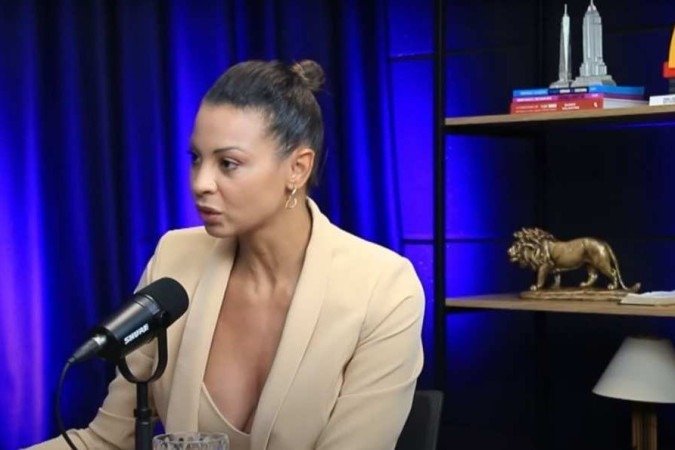 Ex-jogadora de vôlei Walewska Oliveira -  (crédito: Reprodução/Youtube/Ataque Defesa)