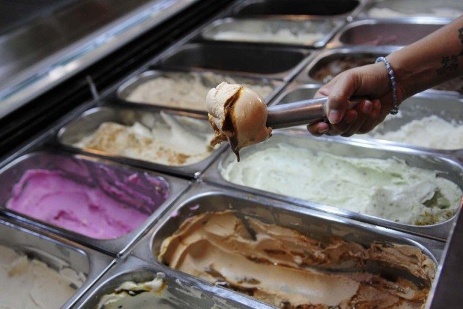 Além do início da primavera, ontem também marcou a comemoração pelo dia do sorvete