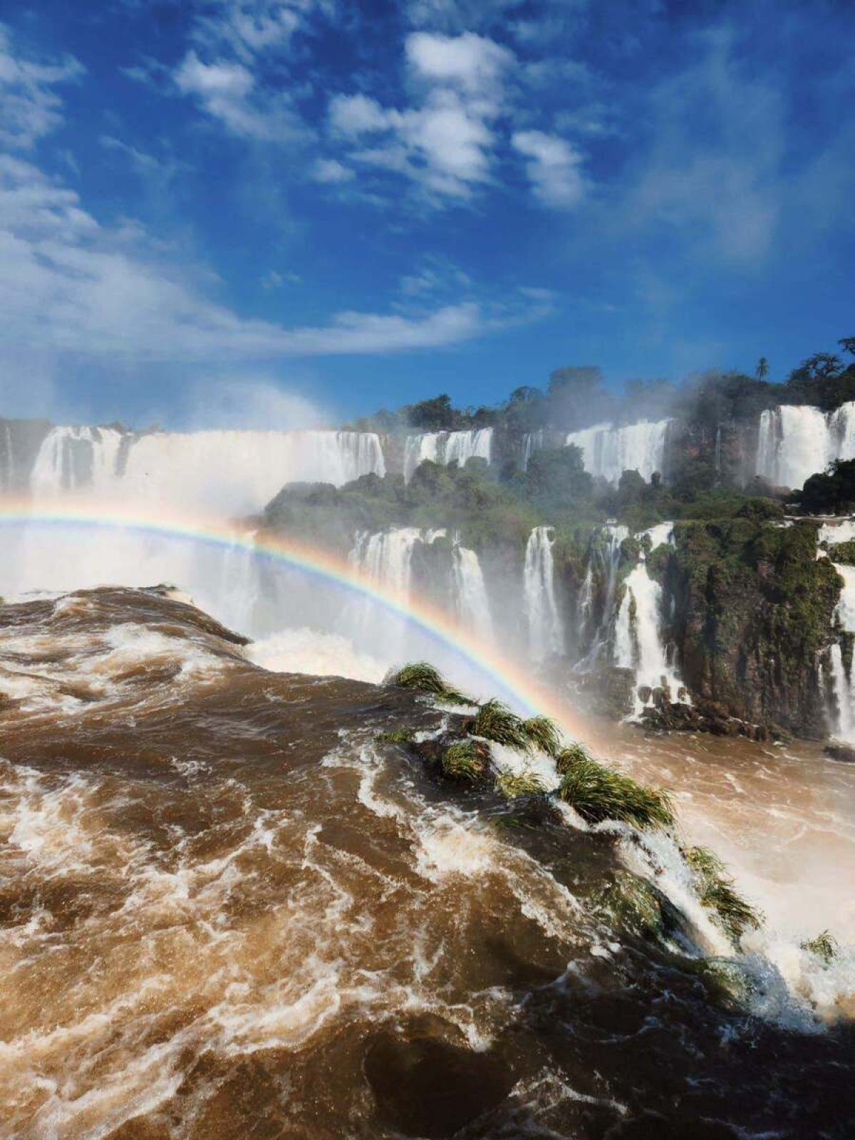  Cataratas do Iguaçu, em Foz do Iguaçu.