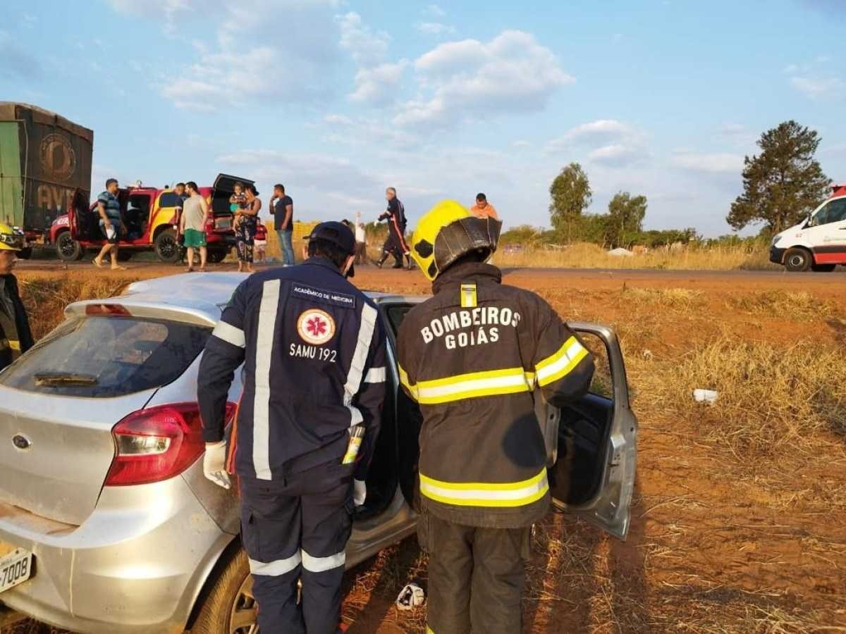 As vítimas sobreviventes foram encaminhadas a hospitais do DF e de Goiás As vítimas sobreviventes foram encaminhadas a hospitais do DF e de Goiás