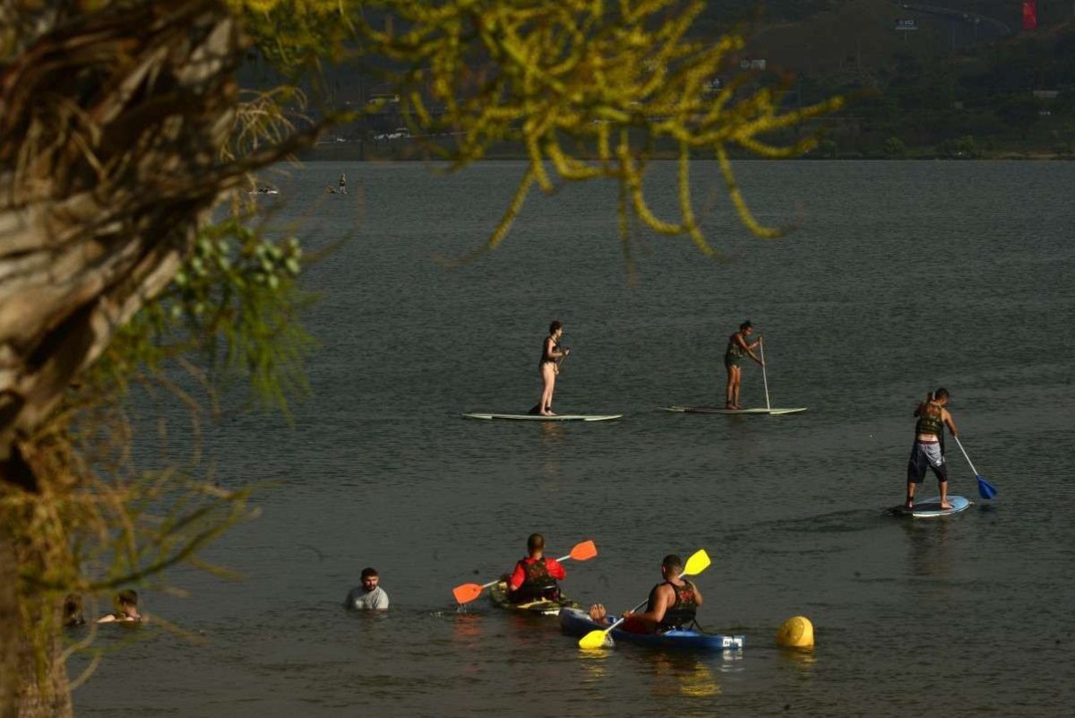 Água Mineral é oásis em meio ao calor recorde da capital federal