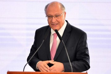 Alckmin: 'Para aumentar investimentos e vender nossos produtos, por meio de mais parcerias com a Arábia Saudita, uma das economias mais dinâmicas do mundo, contamos com o apoio da Apex' -  (crédito:  Ed Alves/CB/DA.Press)