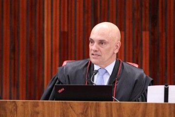 Moraes recusou o pedido de liberdade por entender que ainda há investigações sendo deliberadas. -  (crédito: Antonio Augusto/Secom/TSE)