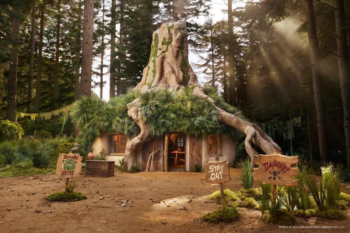 Pântano do Shrek: casa ficará disponível no Airbnb para hospedagem gratuita