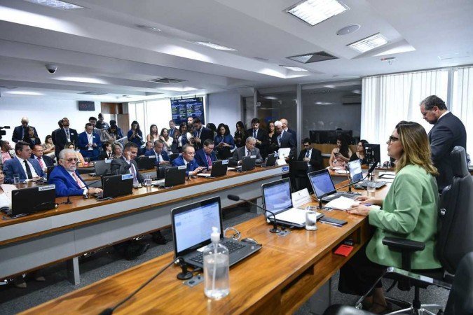 A votação ficou marcada para a reunião da Comissão da próxima quarta-feira (4/10) - (crédito: Geraldo Magela/Agência Senado) A votação ficou marcada para a reunião da Comissão da próxima quarta-feira (4/10) - (crédito: Geraldo Magela/Agência Senado)
