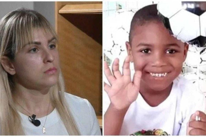 Miguel estava sob os cuidados de Sari quando caiu do 9º andar de prédio - (crédito: TV Globo/ reprodução e arquivo pessoal) Miguel estava sob os cuidados de Sari quando caiu do 9º andar de prédio - (crédito: TV Globo/ reprodução e arquivo pessoal)