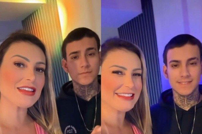 Andressa Urach e o filho, Arthur Urach
- (crédito: Reprodução/Instagram @andressaurachoficial) Andressa Urach e o filho, Arthur Urach
- (crédito: Reprodução/Instagram @andressaurachoficial)