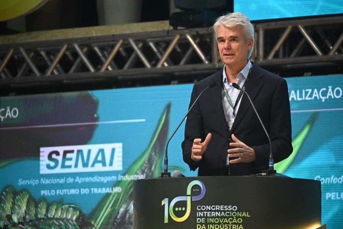 Bernardo Gradin apresenta a proposta de Estratégia Nacional de Ecoinovação - (crédito: Divulgação CNI) Bernardo Gradin apresenta a proposta de Estratégia Nacional de Ecoinovação - (crédito: Divulgação CNI)