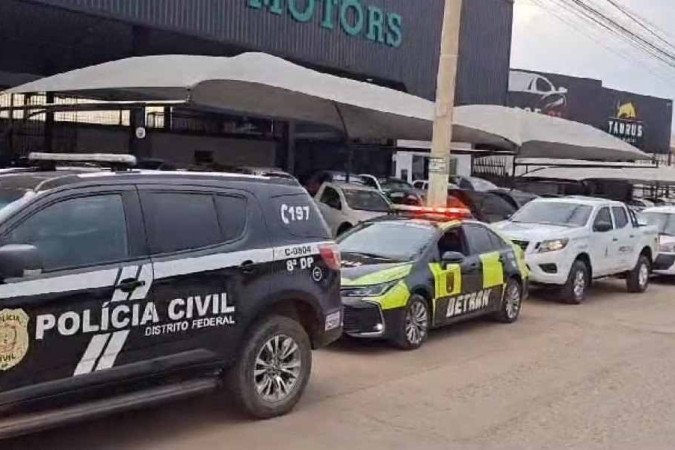 Operação mira empresários - (crédito: PCDF/Divulgação) Operação mira empresários - (crédito: PCDF/Divulgação)