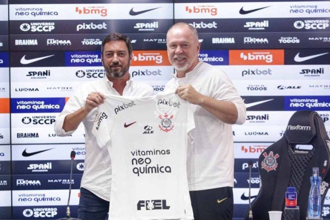 Mano Menezes será treinador do Corinthians pela terceira vez em 15 anos -  (crédito: Rodrigo Coca/ Agência Corinthians)