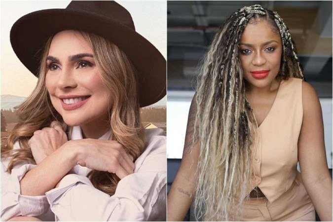 A Fazenda: jornalista Sheherazade diz que Cariúcha tenta ser Jojo Todynho no reality  -  (crédito: Reprodução/ Instagram/ rachelsherazade/ @cariuchaoficial - @trumpas_)