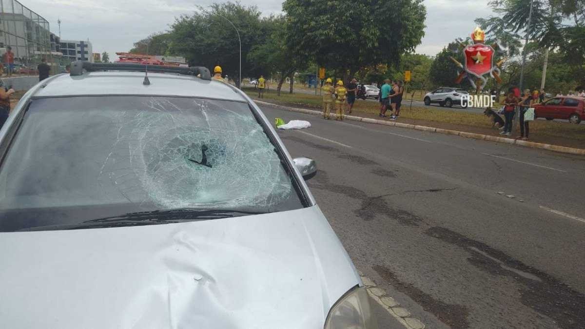 A Polícia Civil (PCDF) e a  Polícia Militar (PMDF) ficaram responsáveis pela perícia do local do acidente, em Taguatinga, que chocou a população