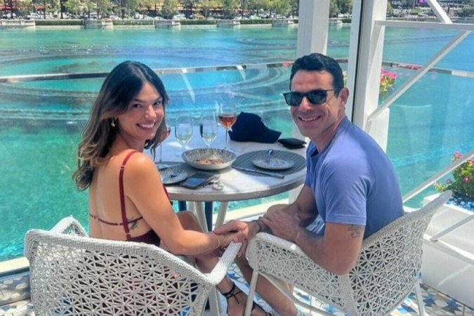 Marcus Buaiz fez uma declaração especial para Isis Valverde nesta segunda-feira (2/10) -  (crédito: Reprodução/Instagram @marcusbuaiz)