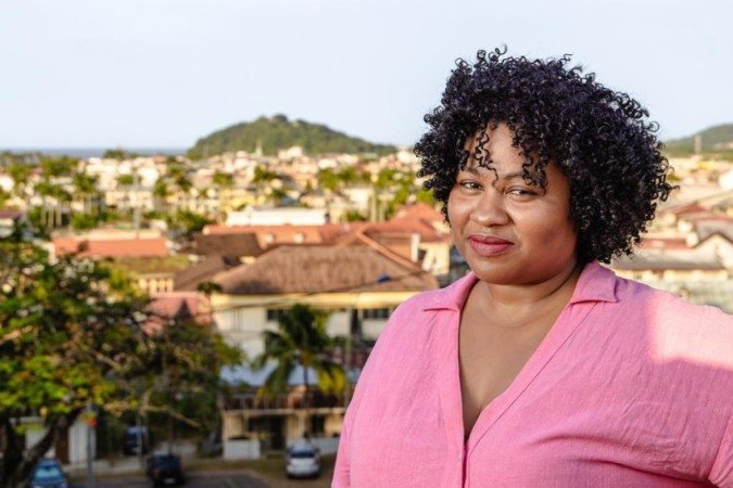 A 'franco-guianense-brasileira' Vaneza Ferreira, em foto tirada em Caiena, capital da Guiana sa - (crédito: Jody Amiet) A 'franco-guianense-brasileira' Vaneza Ferreira, em foto tirada em Caiena, capital da Guiana sa - (crédito: Jody Amiet)