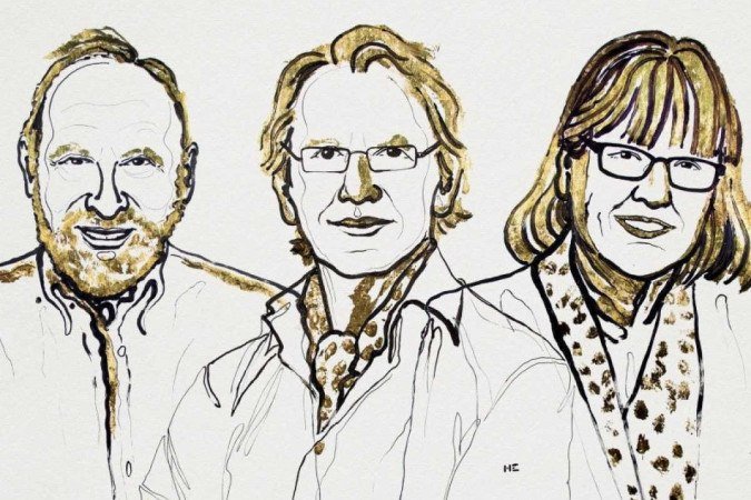 Nobel de Física de 2018 - (crédito: Divulgação/Nobel Prize) Nobel de Física de 2018 - (crédito: Divulgação/Nobel Prize)