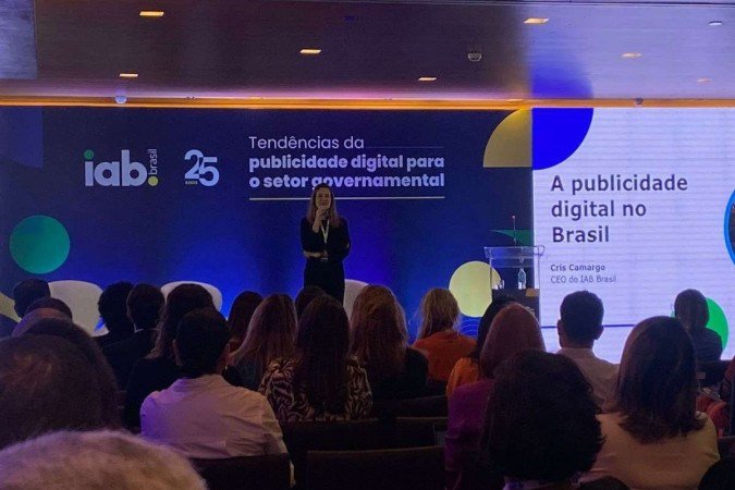 A CEO do IAB Brasil, Cris Camargo, abordou boas práticas para o ambiente digital - (crédito: Rafaela Gonçalves) A CEO do IAB Brasil, Cris Camargo, abordou boas práticas para o ambiente digital - (crédito: Rafaela Gonçalves)