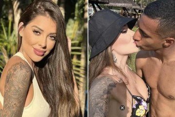 Jhulli namorou o jogador Victor S&aacute;, do Botafogo