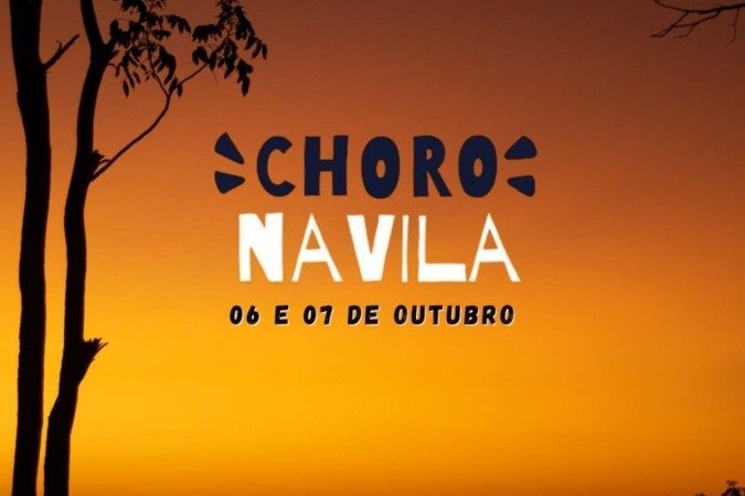 Cartaz do festival Choro na Vila, que ocorre na Chapada dos Veadeiros - (crédito: Divulgação) Cartaz do festival Choro na Vila, que ocorre na Chapada dos Veadeiros - (crédito: Divulgação)