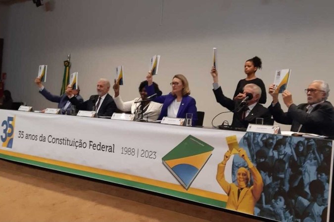 O evento ocorrerá durante todo esta quarta-feira (4/10), com mesas de debates e lembranças daquele período, quando o Brasil ainda engatinhava na democracia, depois de 25 anos de ditadura -  (crédito: Evandro Éboli/CB/D.A. Press)