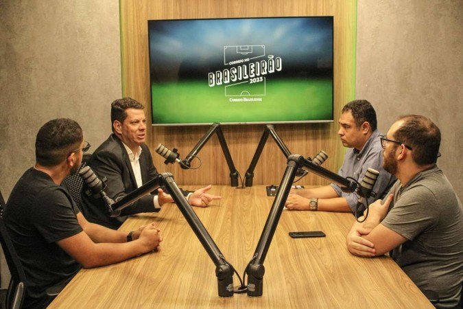 Rodrigo Marino falou ao Correio Braziliense sobre os planos para assumir o Santos em 2024 se for eleito - (crédito: Kayo Magalhães/CB) Rodrigo Marino falou ao Correio Braziliense sobre os planos para assumir o Santos em 2024 se for eleito - (crédito: Kayo Magalhães/CB)