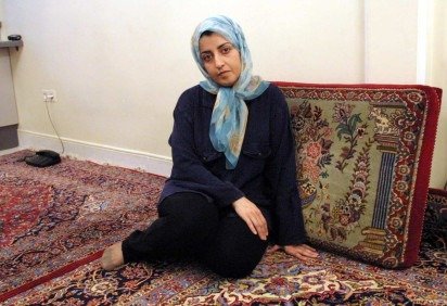 Narges Mohammadi é uma ativista iraniana de direitos humanos e vencedora do Prêmio Nobel da Paz em 2023. -  (crédito:  AFP) -Narges Mohammadi é uma ativista iraniana de direitos humanos e vencedora do Prêmio Nobel da Paz em 2023. -  (crédito:  AFP)