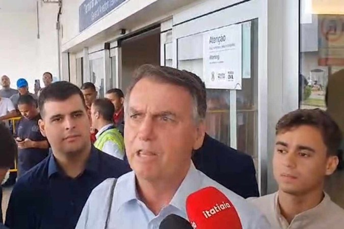 Às vésperas de ser julgado, Bolsonaro chama TSE de tribunal de esquerda
 -  (crédito: Reprodução/Estado de Minas)