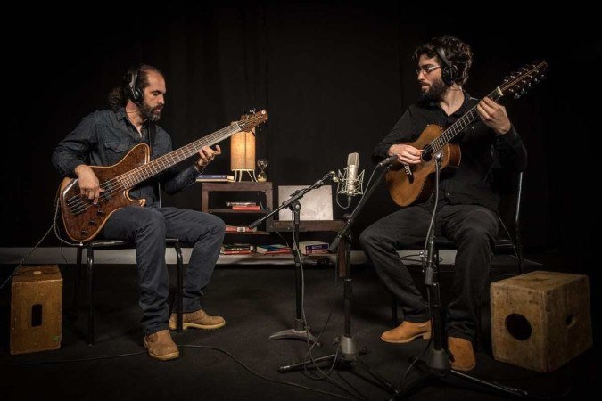 Show traz repertório do álbum DUO, de Pedro Vaz e Jefferson Amorim - (crédito: Rafaella Pessoa) Show traz repertório do álbum DUO, de Pedro Vaz e Jefferson Amorim - (crédito: Rafaella Pessoa)