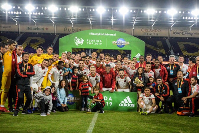 Flamengo foi o campeão da Florida Cup de 2019 -  (crédito: Alexandre Vidal/Flamengo)