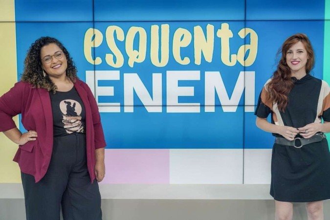 Programa Esquenta Enem vai trazer dicas para o exame. Atração será comandada pelas jornalistas Carolina Becker e Ana Elisa Santana e vai ao ar no Canal Educação. - (crédito: Rafa Neddermeyer/Agência Brasil) Programa Esquenta Enem vai trazer dicas para o exame. Atração será comandada pelas jornalistas Carolina Becker e Ana Elisa Santana e vai ao ar no Canal Educação. - (crédito: Rafa Neddermeyer/Agência Brasil)