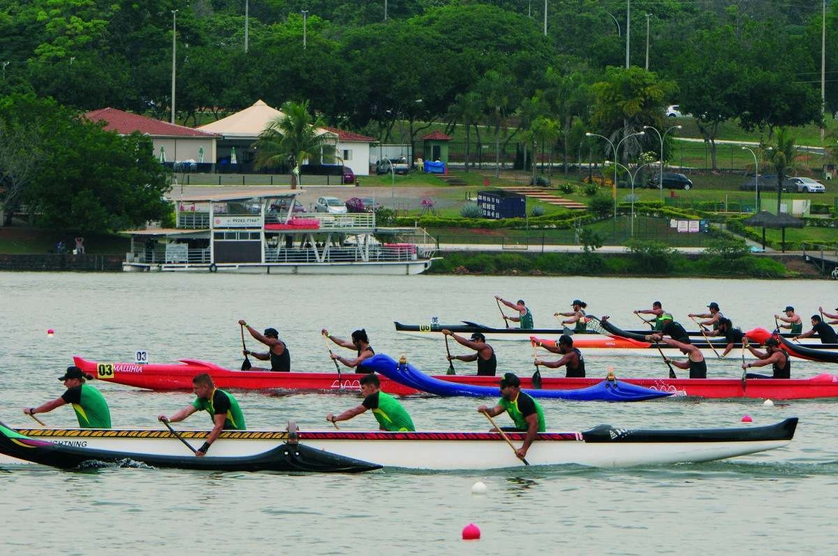 Campeonato Brasileiro de Vaa Velocidade, mais conhecida como canoa havaiana, vai de 5 a 8 de outubro, no Lago Paranoá