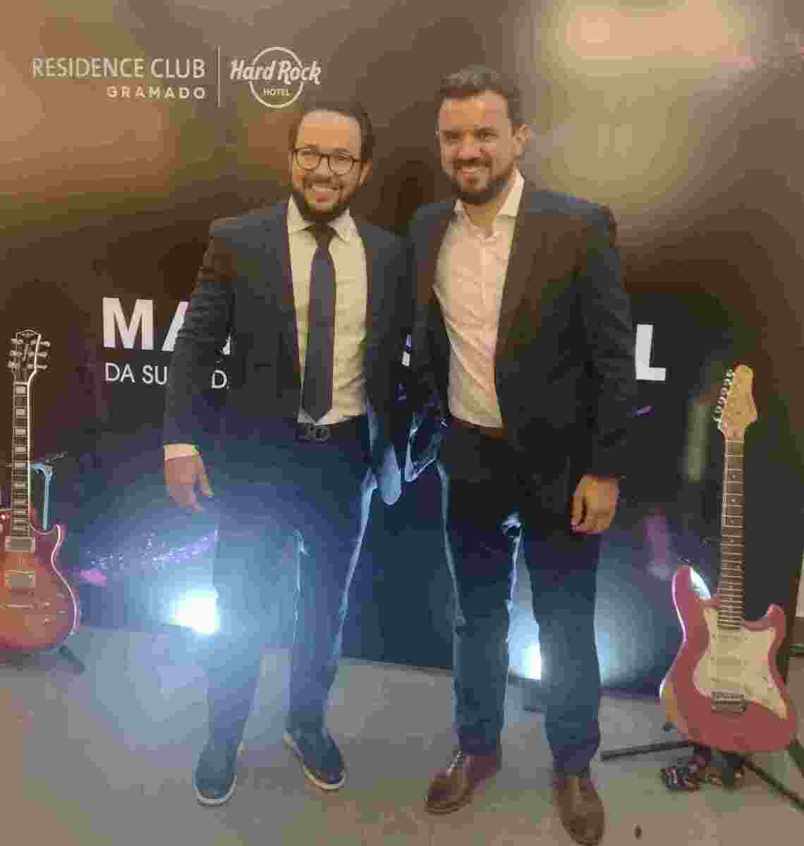 Os sócios José Roberto Nunes e Wesley Reis 