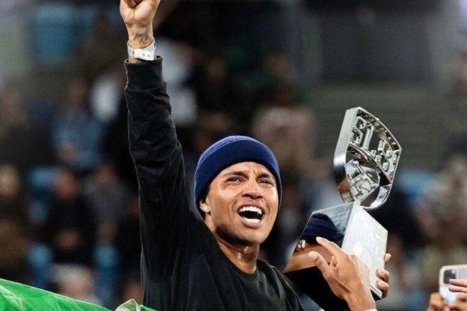 O brasiliense Felipe Gustavo conquistou o título inédito da SLS, em Sydney - (crédito: SLS/Divulgação) O brasiliense Felipe Gustavo conquistou o título inédito da SLS, em Sydney - (crédito: SLS/Divulgação)